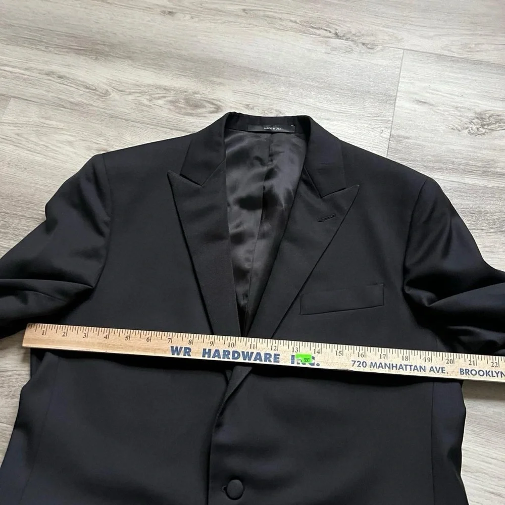 J. press black tuxedo jacket